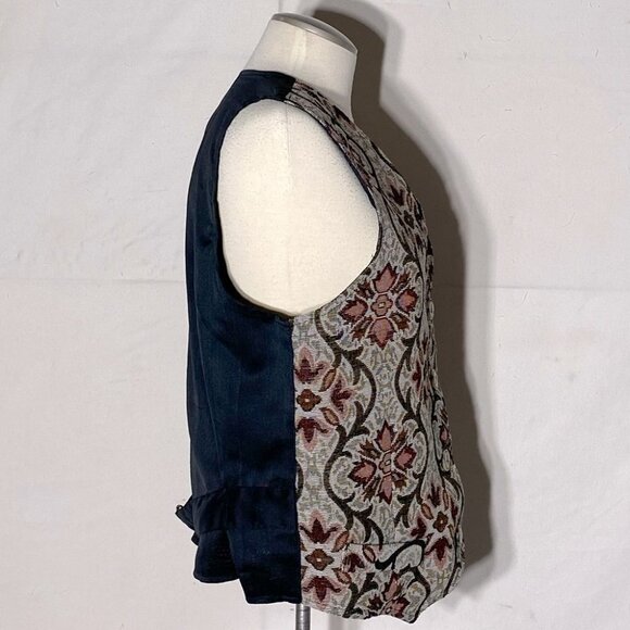 Vintage Dalia Tapestry Vest M - Picture 5 of 11